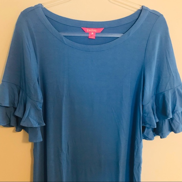 LILLY PULITZER | Med | Ruffled Sleeves! - Picture 5 of 14
